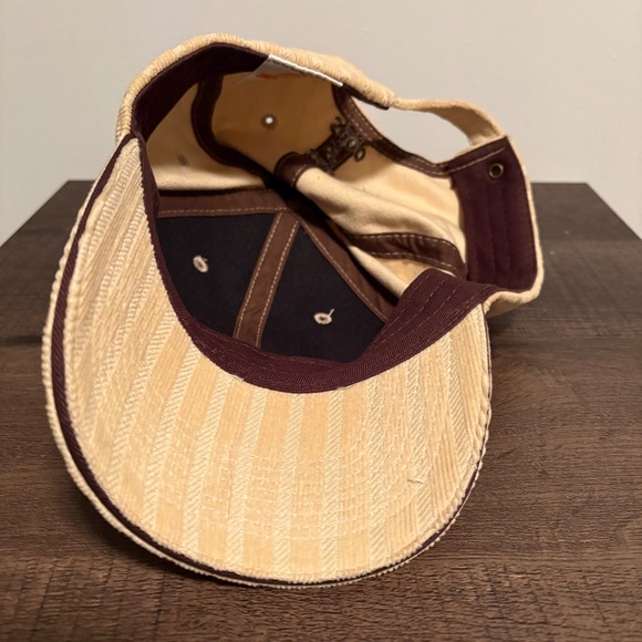 Budweiser Corduroy Baseball Cap 544 of 5000 Vintage 2006 Official Product Tan - Picture 3 of 4